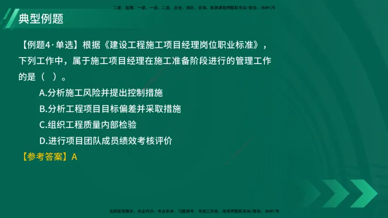25年一建《项目管理》大V精讲第2章讲义在线版_2026年一级建造师_2026年一建管理_2025年一建管理SVIP_02-基础精讲✿高端面授✿深度强化_30-管理《强化精讲班》许名标YL