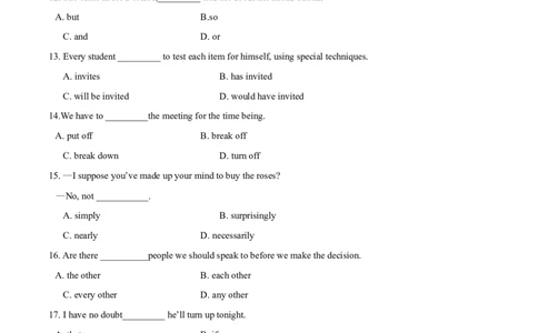2019年全国普通高等学校体育单招真题英语试卷（原卷）_006体育资料_英语2011-2025年真题+59套模拟卷_2011-2025年全国体育单招真题（英语）