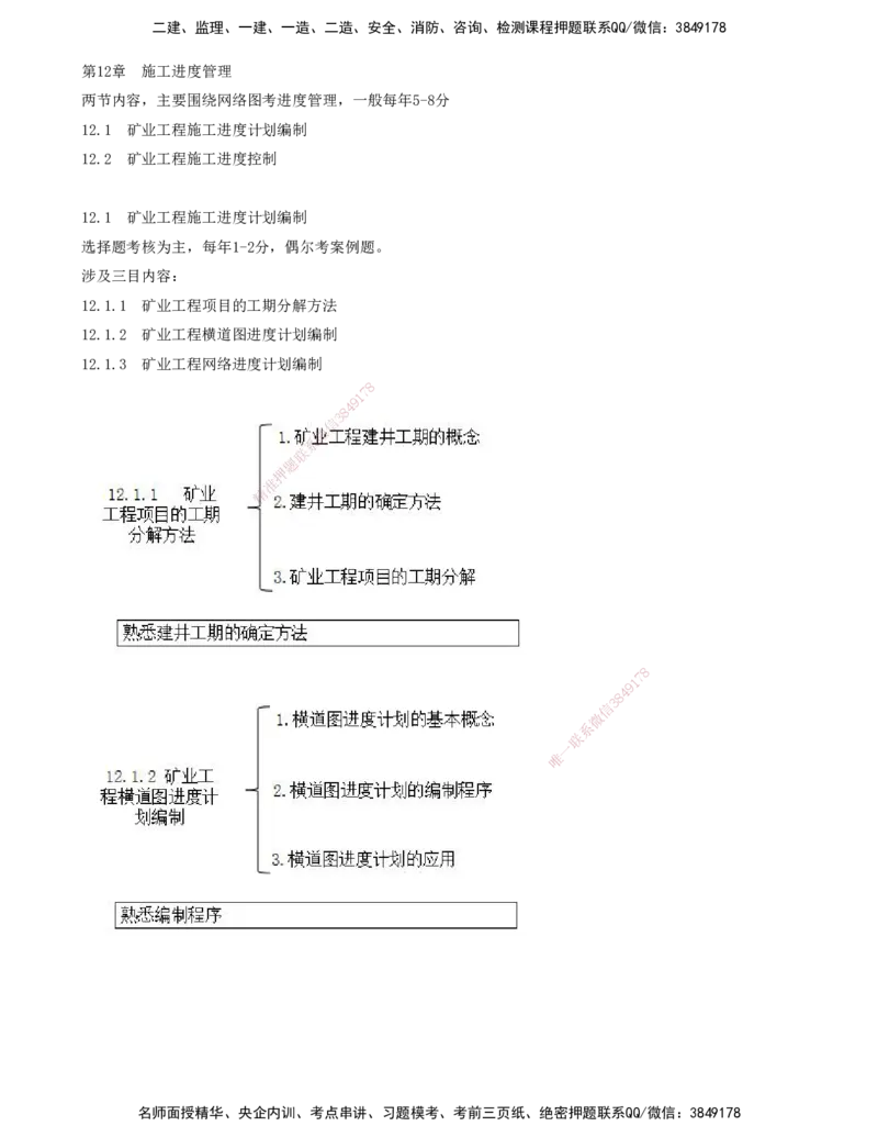 01.53-第3篇-第12章-12.1-矿业工程施工进度计划编制_2026年一级建造师_2026年一建矿业_2025年一建矿业SVIP_02-基础精讲✿高端面授✿深度强化_16-矿业《天一精讲班》顾士东KL
