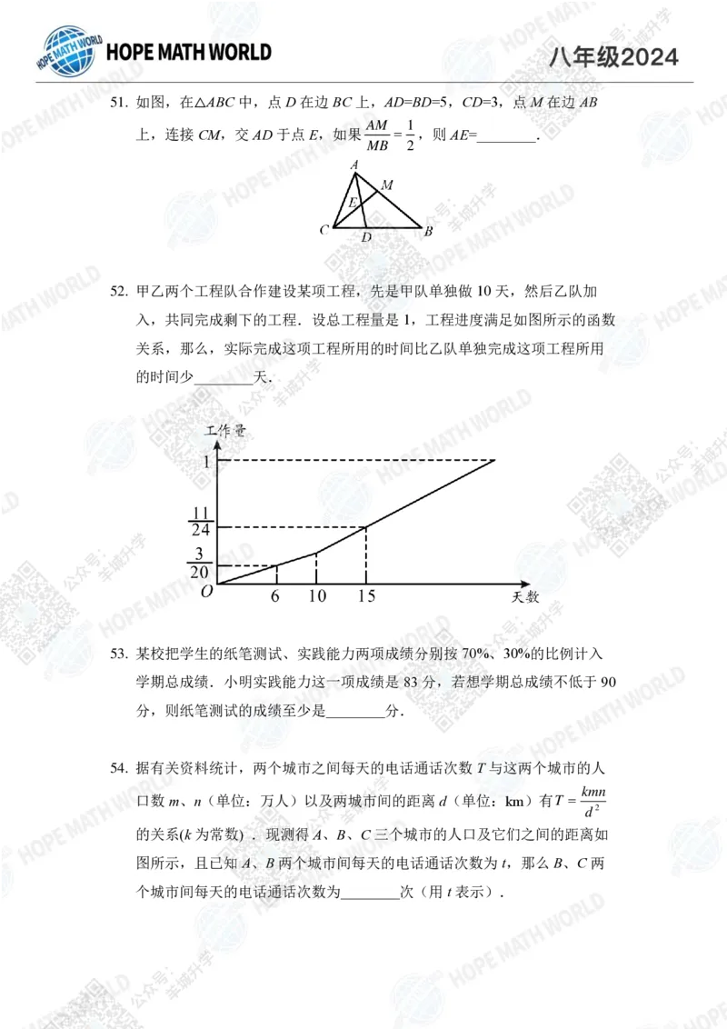 2024IHC8培训题-学生版_希望杯IHC