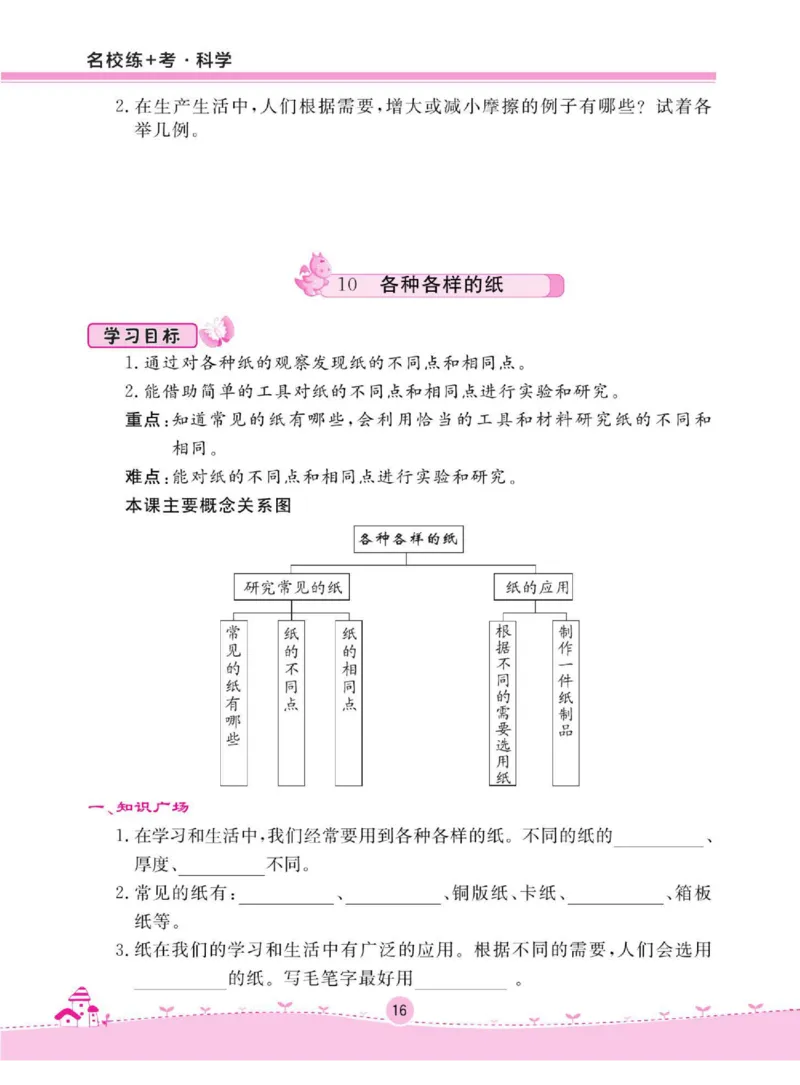 名校练+考四年级下册科学鄂教版_2024年人教版小学数学一二三四五六年级上册下册期中期末试a0747_小学全科《同步练习+精品试卷》打包下载（1-6年级单元月考期中期末试卷）_小学科学