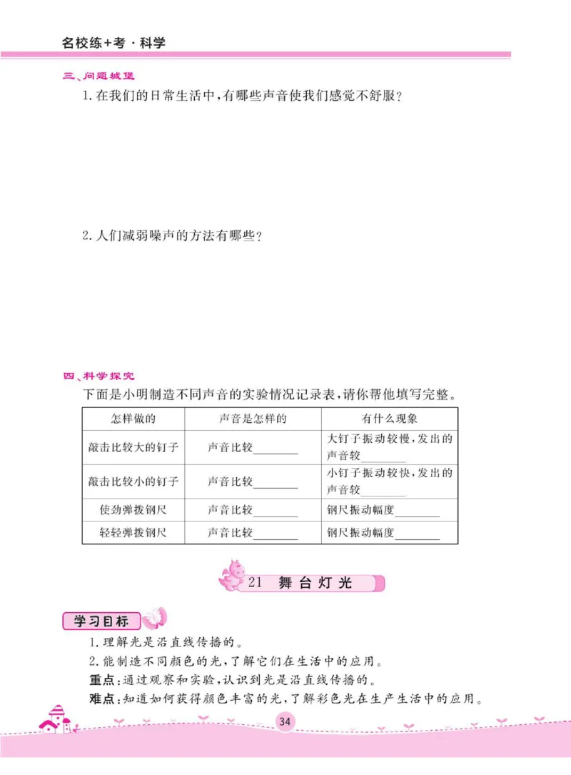 名校练+考四年级下册科学鄂教版_2024年人教版小学数学一二三四五六年级上册下册期中期末试a0747_小学全科《同步练习+精品试卷》打包下载（1-6年级单元月考期中期末试卷）_小学科学