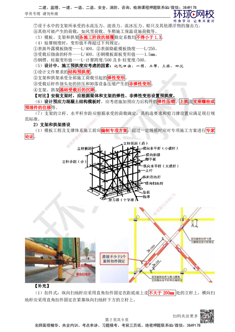 12.第12讲-21模板、支架和拱架施工技术_2026年一级建造师_2026年一建市政_2025年一建市政SVIP_02-基础精讲✿高端面授✿深度强化_李莹