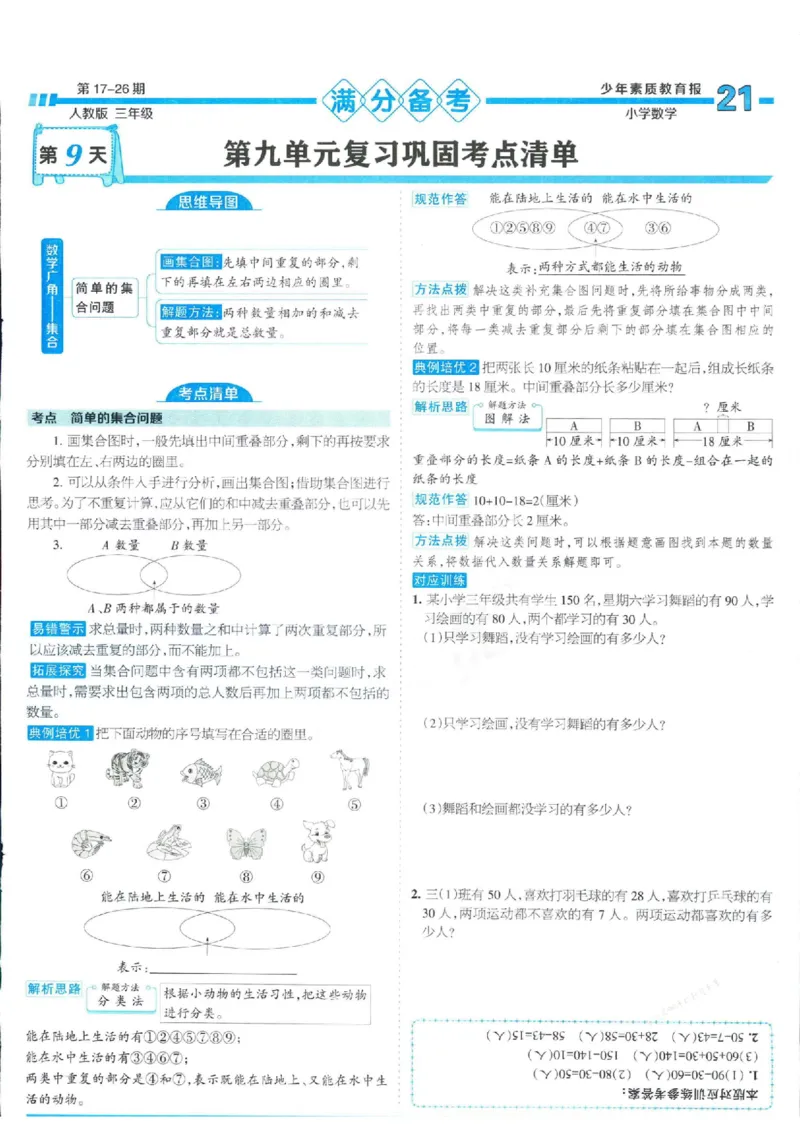 少年素质教育报3年级上册数学人教版_2024年人教版小学数学一二三四五六年级上册下册期中期末试a0747_小学全科《同步练习+精品试卷》打包下载（1-6年级单元月考期中期末试卷）