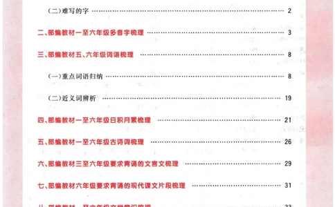 阳光同学教材知识梳理语文_2024年人教版小学数学一二三四五六年级上册下册期中期末试a0747_小学全科《同步练习+精品试卷》打包下载（1-6年级单元月考期中期末试卷）