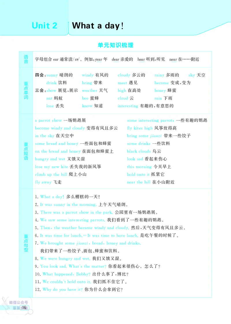 25秋4星学霸提高班小学英语JS六年级上