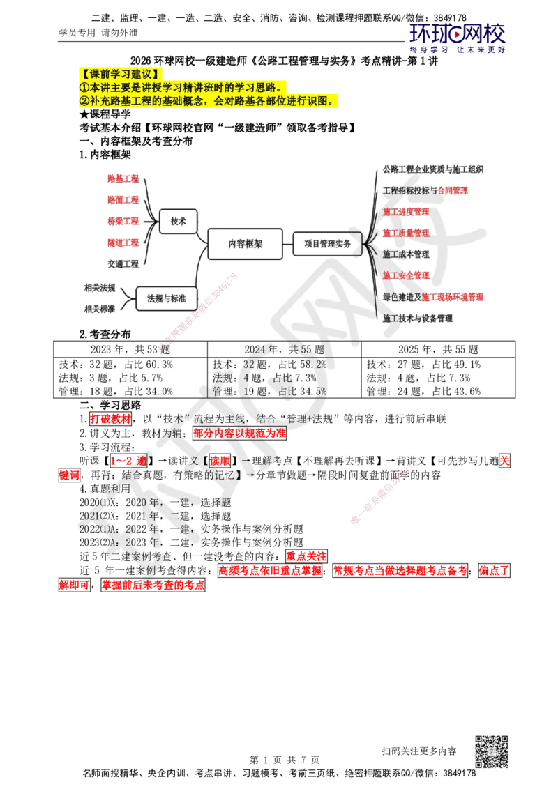 01.第1讲-课程导学及11路基工程基础概念_2026年一级建造师_2026年一建公路_2026年一建公路SVIP_2026一建公路SVIP_02-基础精讲✿高端面授✿深度强化_安国庆_讲义