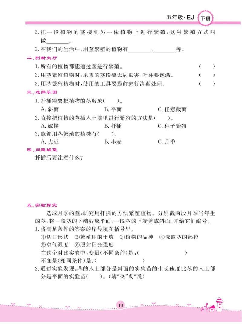名校练+考五年级下册科学鄂教版_2024年人教版小学数学一二三四五六年级上册下册期中期末试a0747_小学全科《同步练习+精品试卷》打包下载（1-6年级单元月考期中期末试卷）_小学科学
