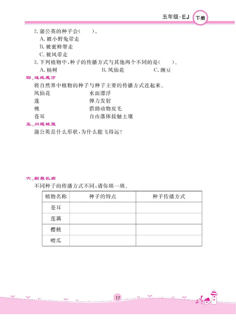 名校练+考五年级下册科学鄂教版_2024年人教版小学数学一二三四五六年级上册下册期中期末试a0747_小学全科《同步练习+精品试卷》打包下载（1-6年级单元月考期中期末试卷）_小学科学