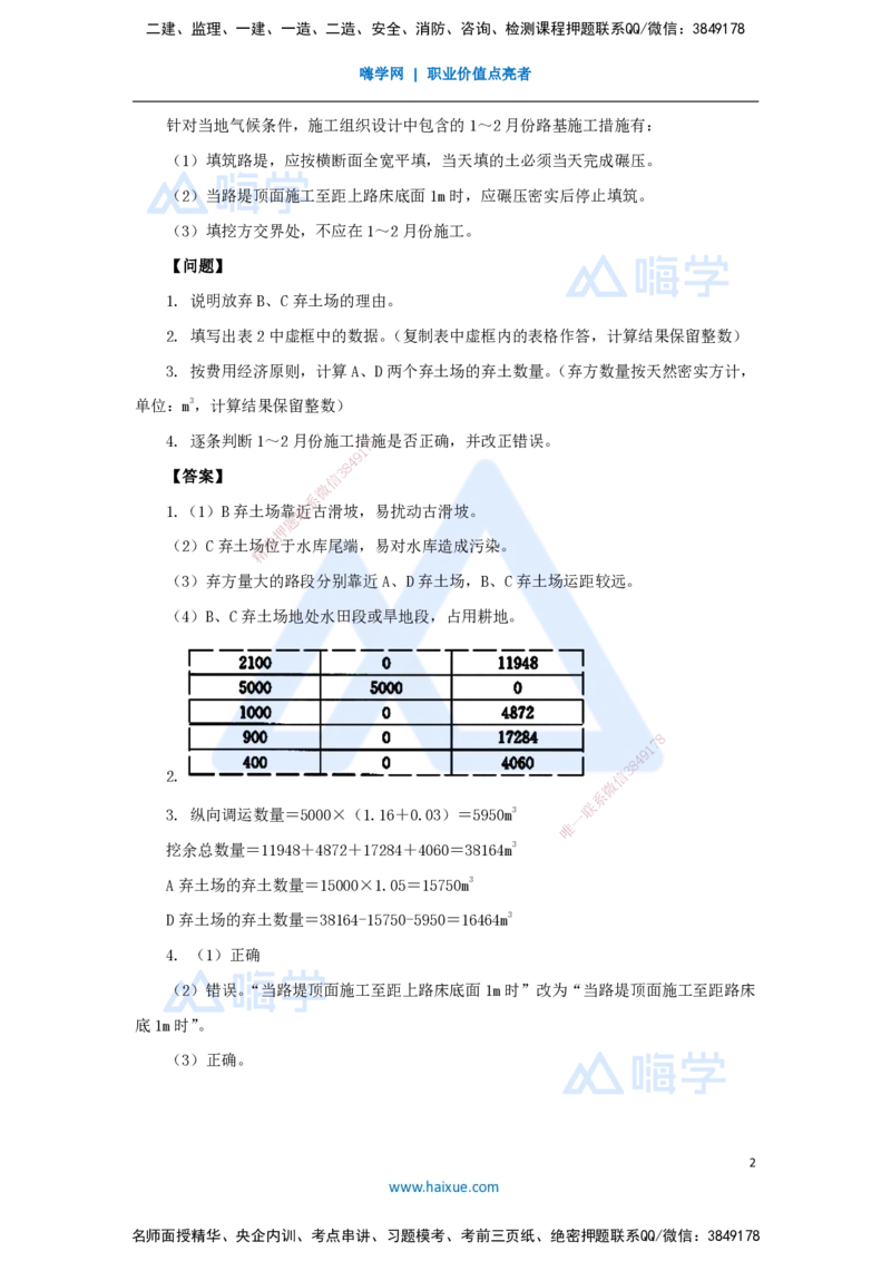 09.2025卢小东-案例母题特训-（9）2017年案例题二_2026年一级建造师_2026年一建公路_2025年一建公路SVIP_04-冲刺串讲✿考点强化✿小灶集训_18-公路《案例母题特训》卢小东HX