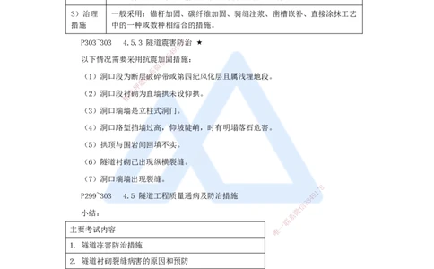 52.2025李昌春-名师精讲通关-第四章（52）隧道工程质量通病及防治措施_2026年一级建造师_2026年一建公路_2025年一建公路SVIP_02-基础精讲✿高端面授✿深度强化_讲义