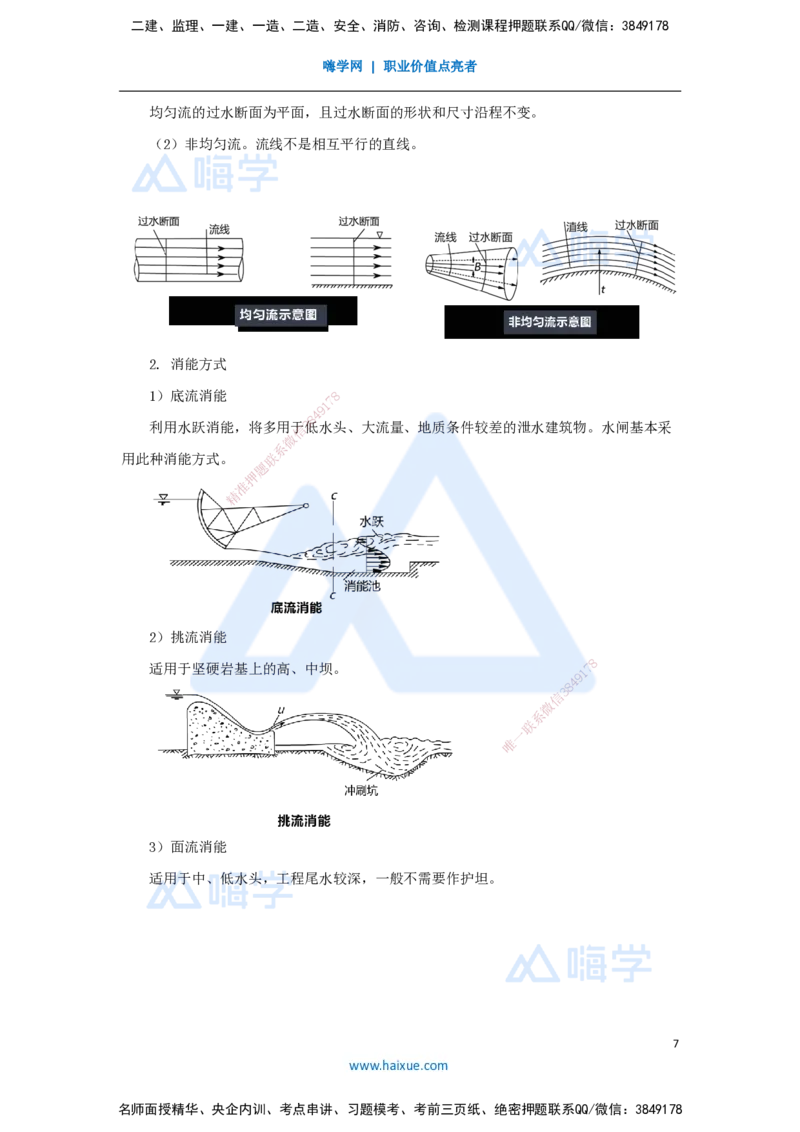 09.2025马丽娜-3D实景通关-第1章（8）水力荷、滲流分析、水流形态及消能方式_2026年一级建造师_2026年一建水利_2025年一建水利SVIP_02-基础精讲✿高端面授✿深度强化_讲义