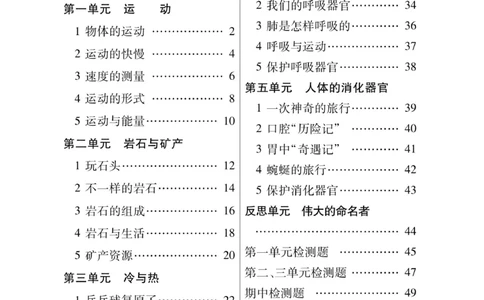 科学4年级大象版上册_2024年人教版小学数学一二三四五六年级上册下册期中期末试a0747_小学全科《同步练习+精品试卷》打包下载（1-6年级单元月考期中期末试卷）_小学科学_《快乐练习》