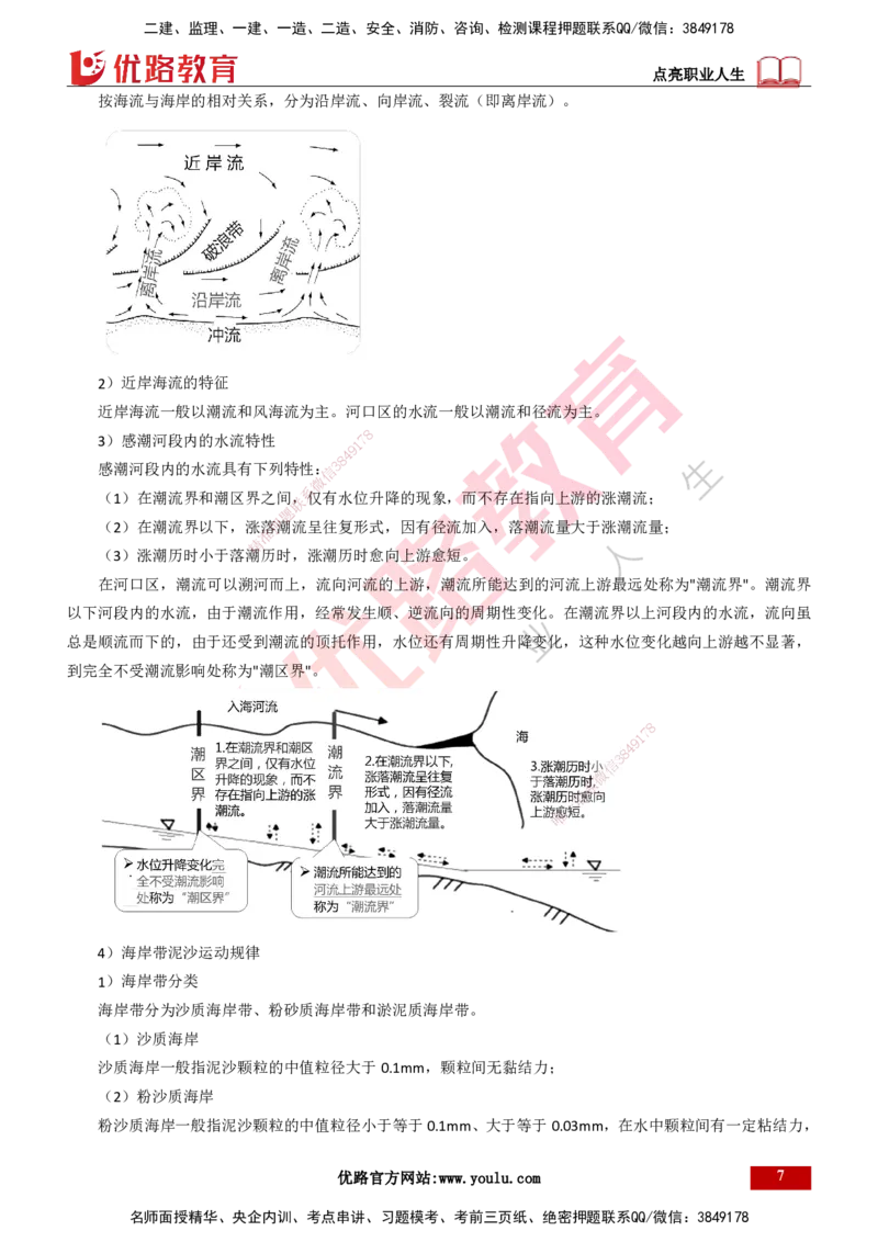25年一建《港口实务》精讲第1章1&middot;1~1&middot;10(03)讲义打印版_2026年一级建造师_2026年一建港航_2025年一建港航SVIP_02-基础精讲✿高端面授✿深度强化_01.第1章港口与航道工程专业技术