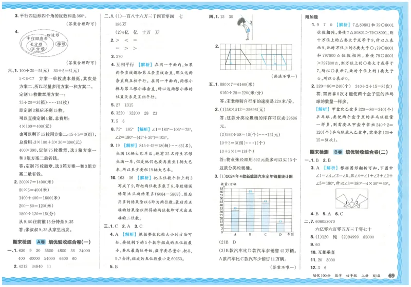 25秋王朝霞：培优100分 4数上