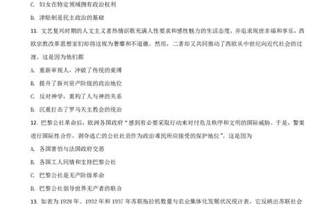 2021年高考历史试卷（山东）（空白卷）_历史历年高考真题_新&middot;PDF版2008-2025&middot;高考历史真题_历史（按试卷类型分类）2008-2025_自主命题卷&middot;历史（2008-2025）