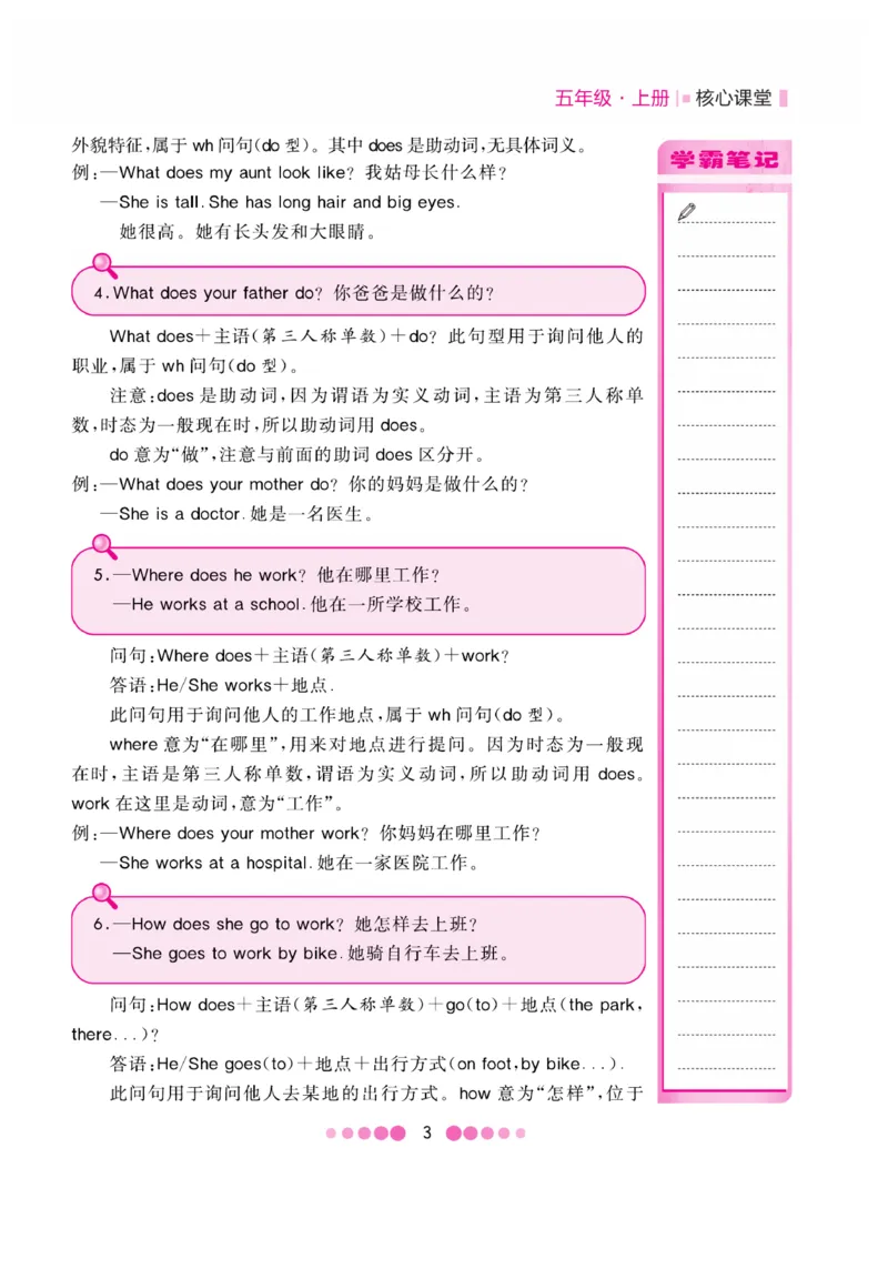 《核心课堂》5年级英语上册（冀教版）小册_2024年人教版小学数学一二三四五六年级上册下册期中期末试a0747_小学全科《同步练习+精品试卷》打包下载（1-6年级单元月考期中期末试卷）