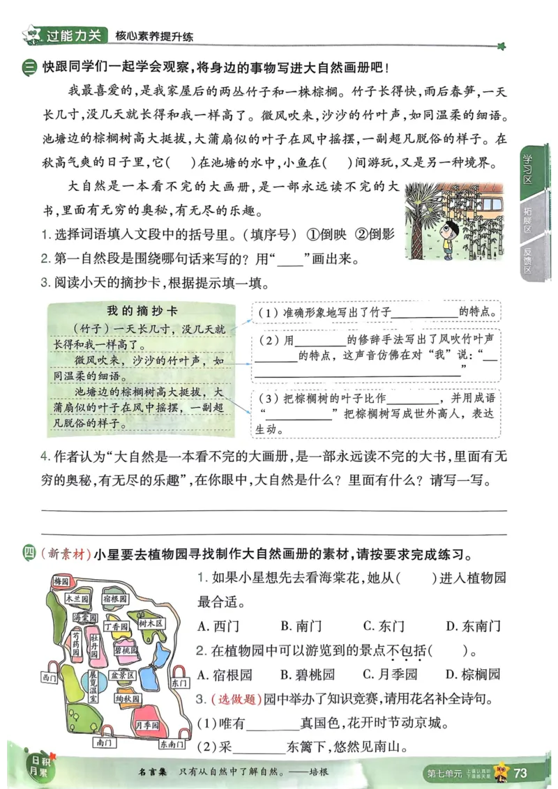 25秋一遍过3上语文