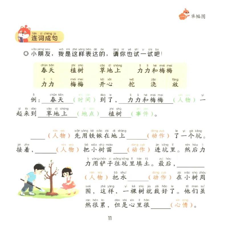 一学就会的看图写话(写事篇)(1)_一学就会的看图写话