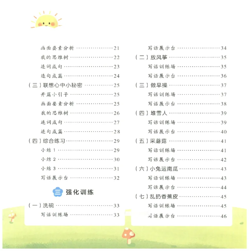 一学就会的看图写话(写事篇)(1)_一学就会的看图写话