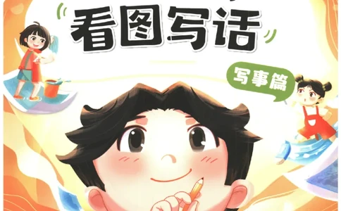 一学就会的看图写话(写事篇)(1)_一学就会的看图写话