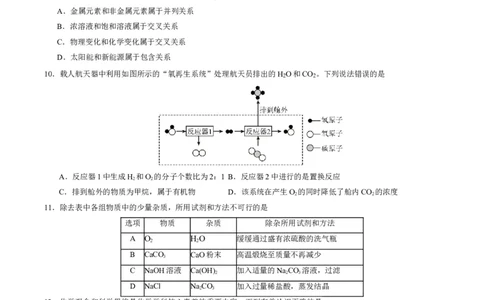 化学（湖南卷）（考试版）_2025年初中《中考第一次模拟》全国各地区模拟卷（8科全）(1)_2025年《中考第一次模拟卷》初中化学_湖南&radic;