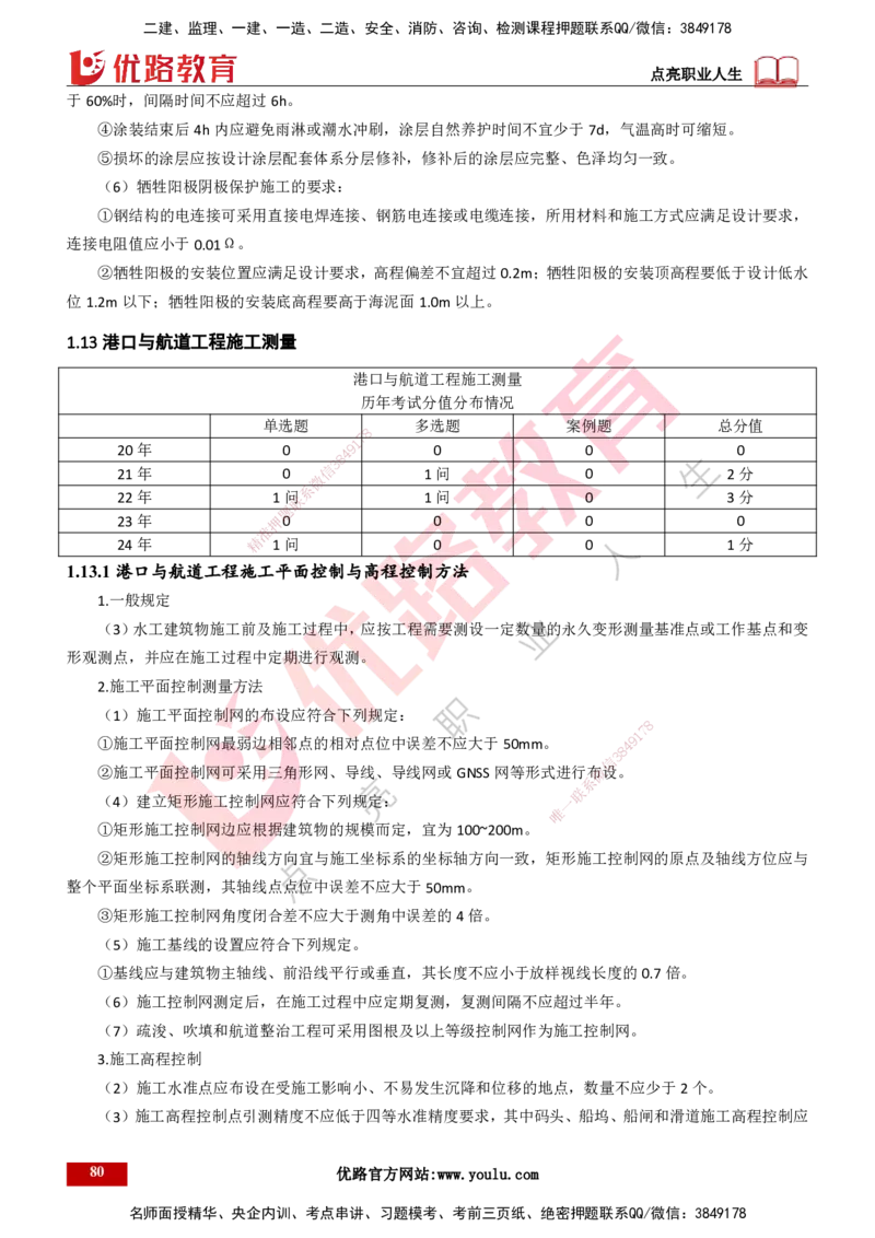 25年一建《港口实务》精讲第1章讲义打印版_2026年一级建造师_2026年一建港航_2025年一建港航SVIP_02-基础精讲✿高端面授✿深度强化_08-港航《强化精讲班》陈冬铭YL推荐