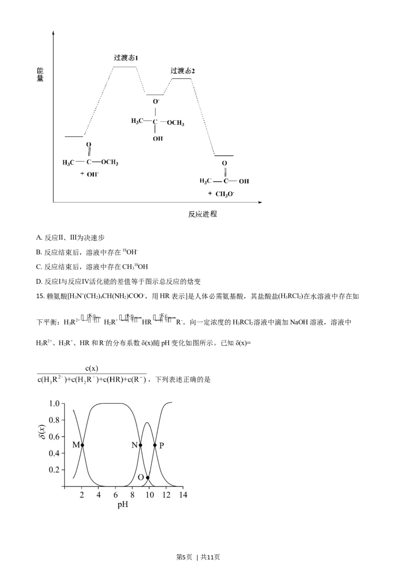 2021年高考化学试卷（山东）（空白卷）_历年高考真题合集_化学历年高考真题_新&middot;Word版2008-2025&middot;高考化学真题_化学（按年份分类）2008-2025_2021&middot;高考化学真题