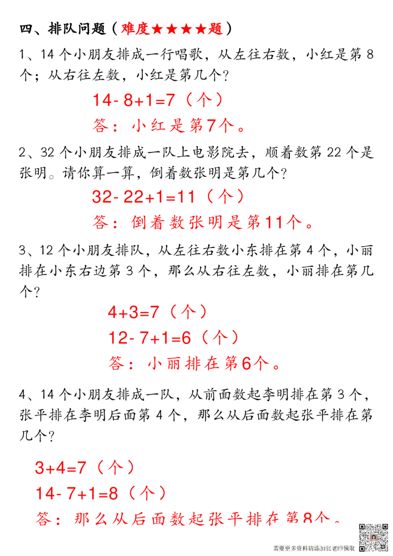 12.25一年级数学上册期末重点应用题练习100道答案_一年级上下册资料_一年级上册小红书同款资料_一年级(1)