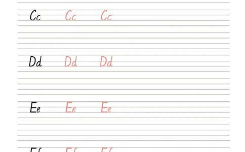 英文字帖-英文26个字母描红练习_幼小语数英专项资料_幼小英语数字，字母