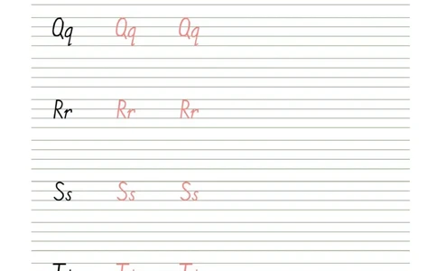 英文字帖-英文26个字母描红练习_幼小语数英专项资料_幼小英语数字，字母