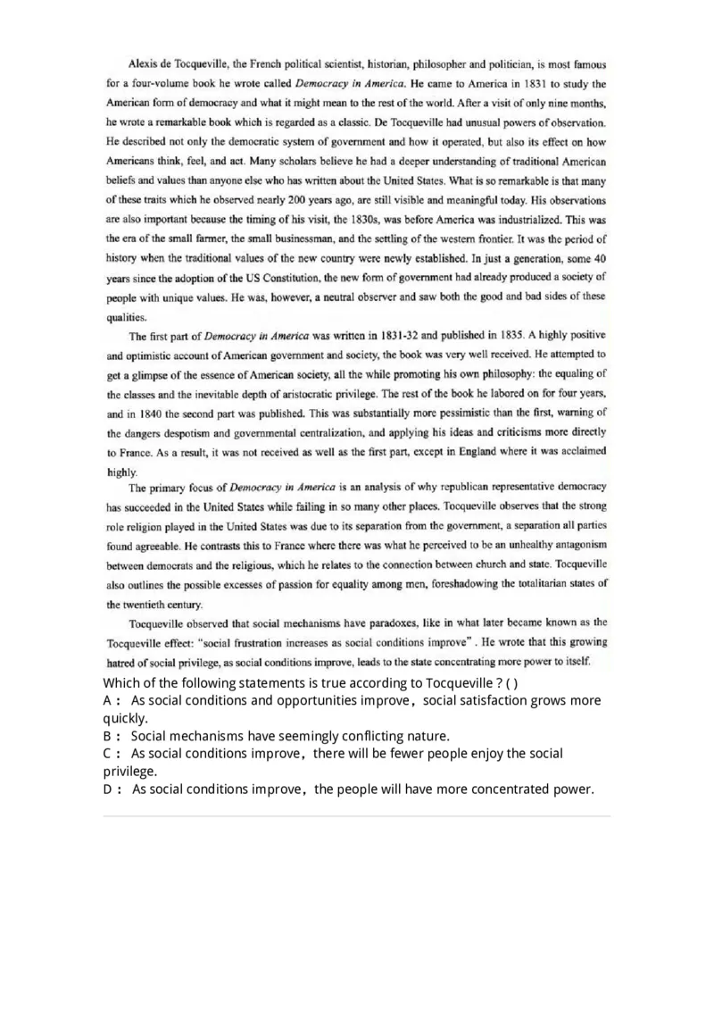 0-军队文职人员招聘考试《英语语言文学》模拟预测5-325795_军队文职(1)_01.军队文职真题-专业课_（全）版本一（历年真题+章节练习+模拟题）_英语言文学(军队文职)_预测模拟_纯题目