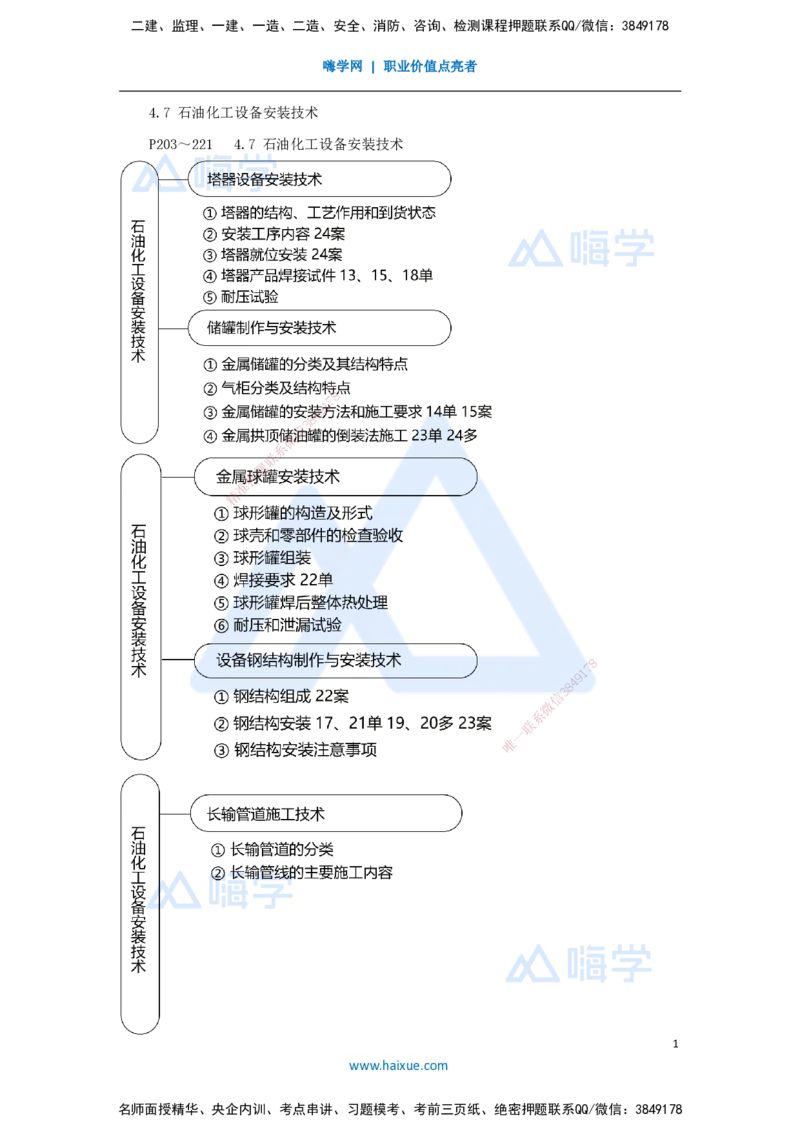 34.2025朱培浩-名师精讲通关-（34）4.7石油化工设备安装技术1_2026年一级建造师_2026年一建机电_2025年一建机电SVIP_02-基础精讲✿高端面授✿深度强化_讲义