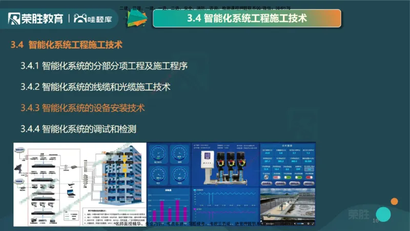 3.4智能化系统工程施工技术1（PPT版）_2026年一级建造师_2026年一建机电_2025年一建机电SVIP_02-基础精讲✿高端面授✿深度强化_12-机电《教材精讲班》王峰RS推荐_讲义
