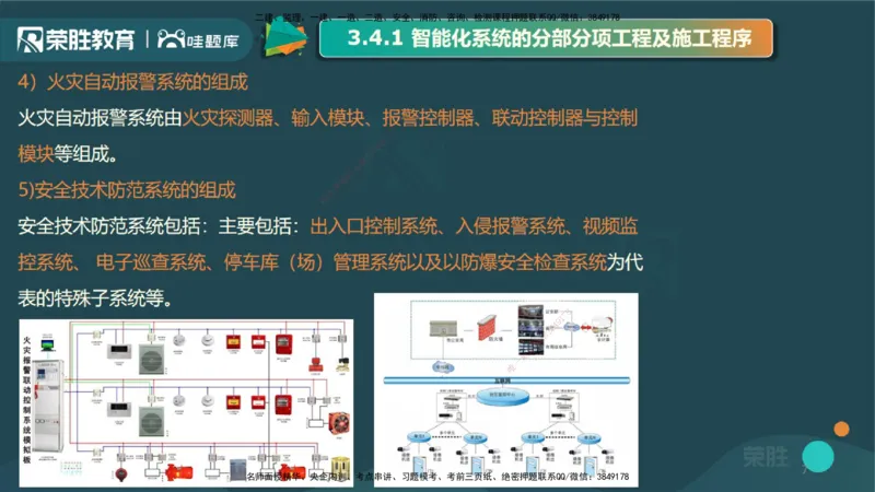 3.4智能化系统工程施工技术1（PPT版）_2026年一级建造师_2026年一建机电_2025年一建机电SVIP_02-基础精讲✿高端面授✿深度强化_12-机电《教材精讲班》王峰RS推荐_讲义