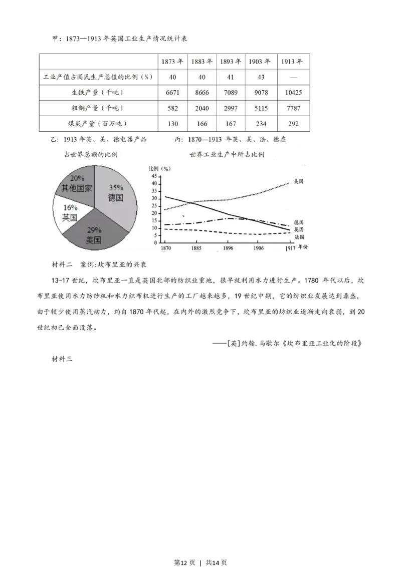 2021年高考历史试卷（山东）（解析卷）_历史历年高考真题_新&middot;PDF版2008-2025&middot;高考历史真题_历史（按省份分类）2008-2025_2008-2025&middot;（山东）历史高考真题