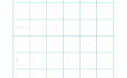 幼小衔接-汉字描红._幼小语数英专项资料_幼小语文专项