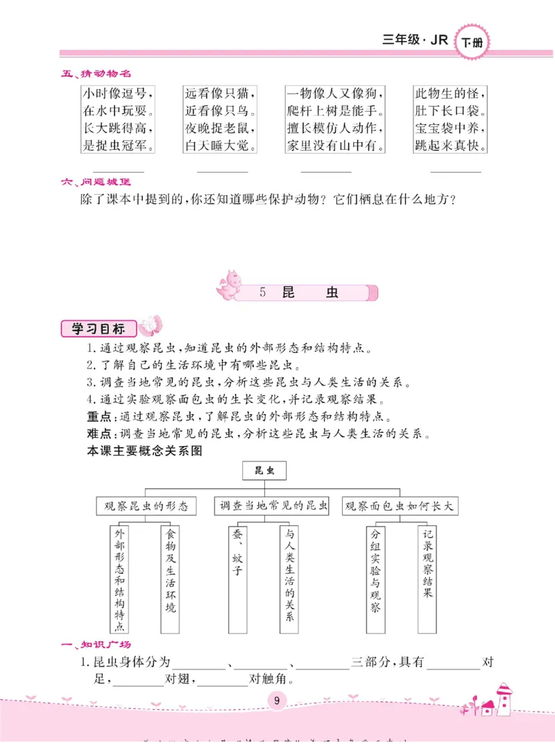 名校练+考三年级下册科学冀人版_2024年人教版小学数学一二三四五六年级上册下册期中期末试a0747_小学全科《同步练习+精品试卷》打包下载（1-6年级单元月考期中期末试卷）_小学科学