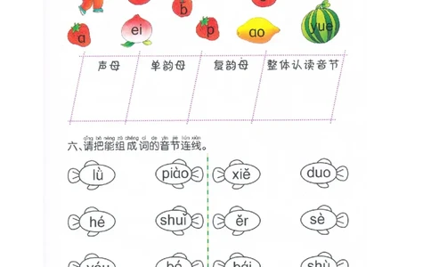 p77-综合复习（一）_幼小衔接全套_7.幼小衔接全套_22、幼小衔接教材_语文幼小衔接幼儿操作手册word（语文）