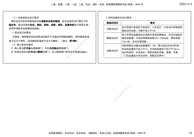 08.25年一建《机电》直播带学（4）-打印版_2026年一级建造师_2026年一建机电_2025年一建机电SVIP_02-基础精讲✿高端面授✿深度强化_41-机电《直播带学班》唐鹤XT_--配套讲义--