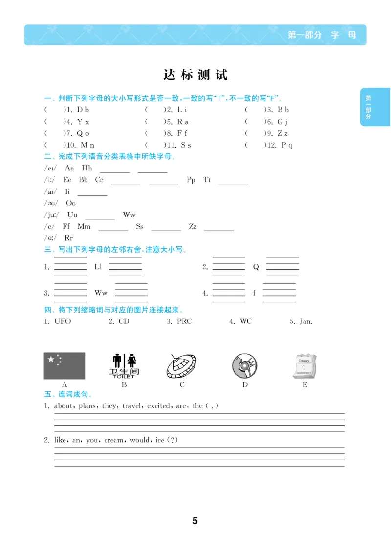 【小学英语】知识通典（人教版）