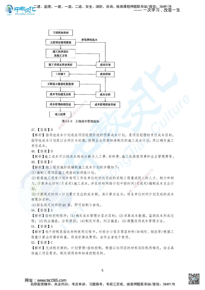 08.2025年一建《管理》集训B卷答案_2026年一级建造师_2026年一建管理_2025年一建管理SVIP_04-冲刺串讲✿考点强化✿小灶集训_47-管理《名师集训班》闫教授ZJ_课程讲义