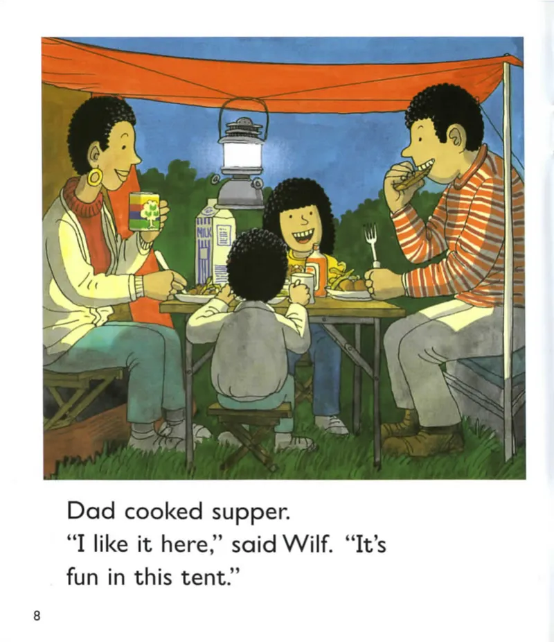 5-14CampingAdventure_Frank（小毛怪）老师爆笑阅读单词课（50个故事3000词）_牛津树5级别穿越单词课课件