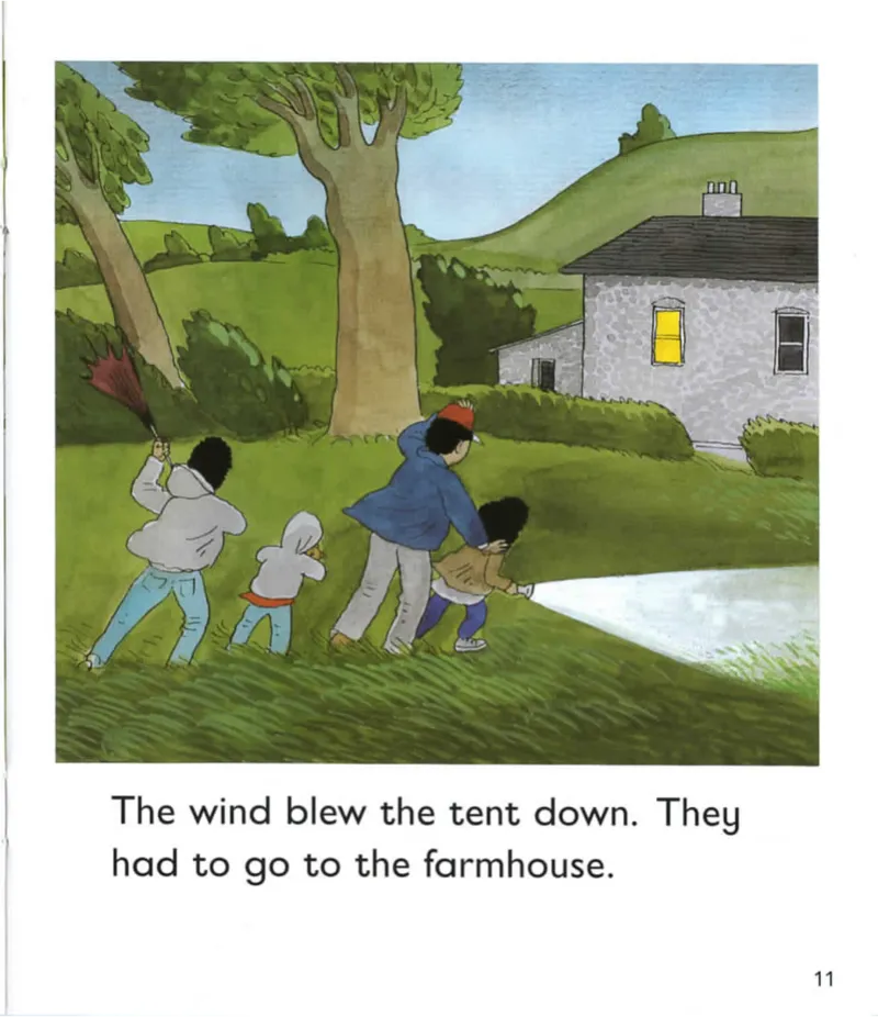 5-14CampingAdventure_Frank（小毛怪）老师爆笑阅读单词课（50个故事3000词）_牛津树5级别穿越单词课课件