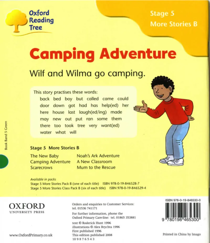 5-14CampingAdventure_Frank（小毛怪）老师爆笑阅读单词课（50个故事3000词）_牛津树5级别穿越单词课课件