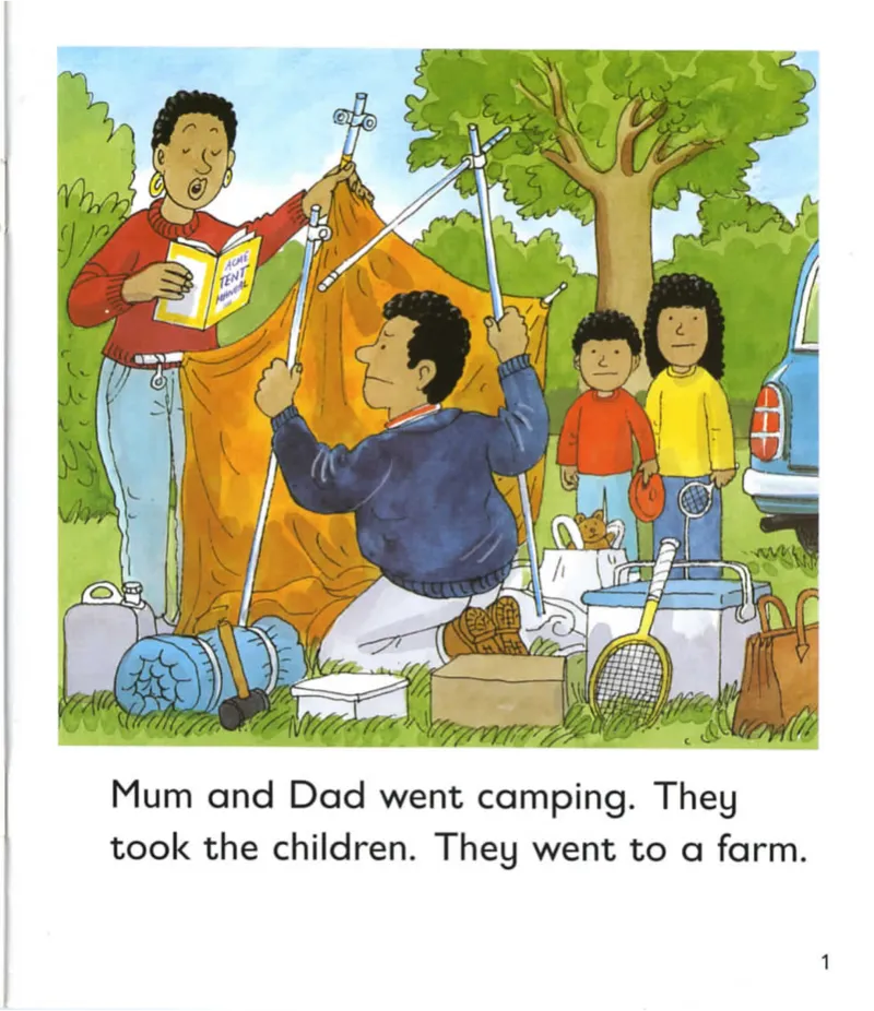 5-14CampingAdventure_Frank（小毛怪）老师爆笑阅读单词课（50个故事3000词）_牛津树5级别穿越单词课课件