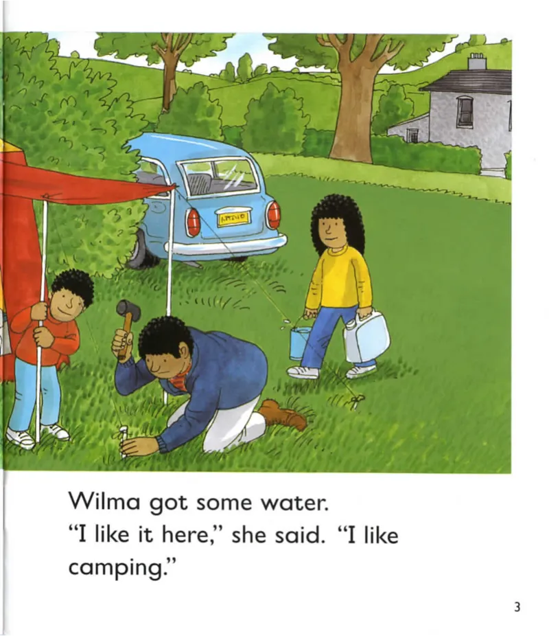 5-14CampingAdventure_Frank（小毛怪）老师爆笑阅读单词课（50个故事3000词）_牛津树5级别穿越单词课课件