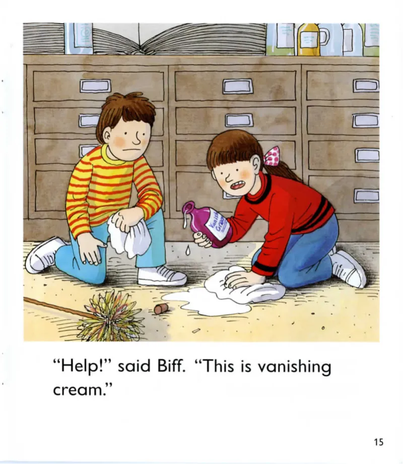 5-09VanishingCream_Frank（小毛怪）老师爆笑阅读单词课（50个故事3000词）_牛津树5级别穿越单词课课件