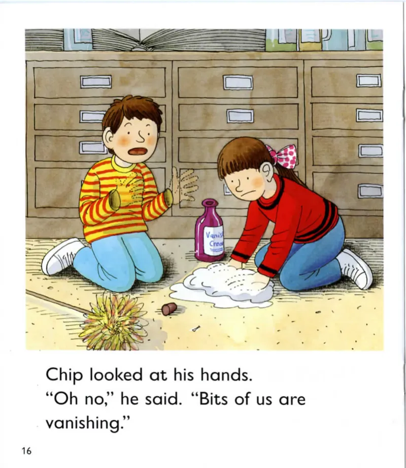 5-09VanishingCream_Frank（小毛怪）老师爆笑阅读单词课（50个故事3000词）_牛津树5级别穿越单词课课件