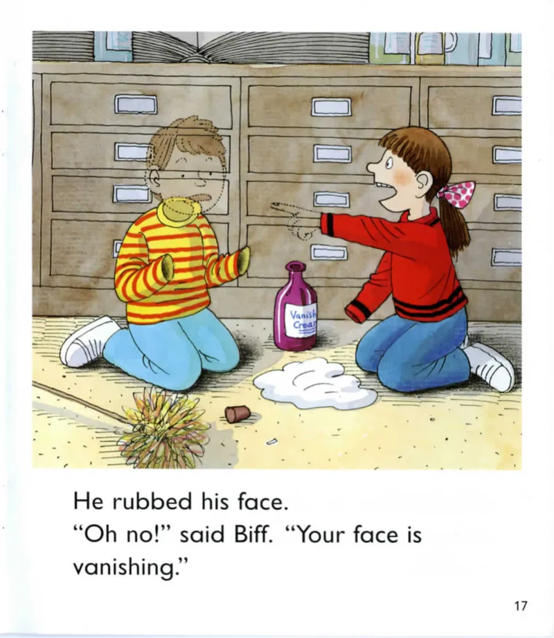 5-09VanishingCream_Frank（小毛怪）老师爆笑阅读单词课（50个故事3000词）_牛津树5级别穿越单词课课件